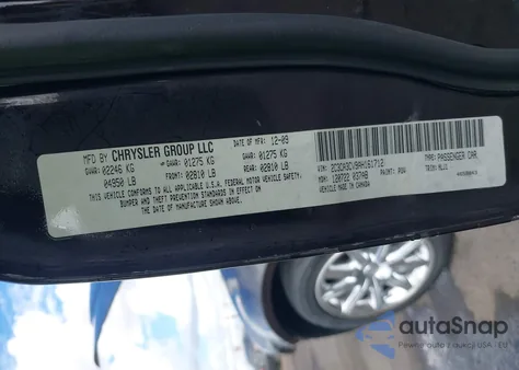 2010 Chrysler 300 Limited z USA, uszkodzony, nr VIN 2C3CA3CV9AH161712